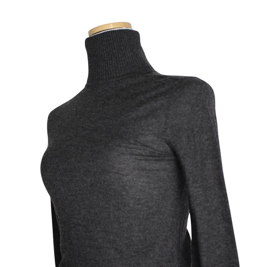 마크 바이 마크 차콜그레이 캐시미어 터틀넥 상의 44 상품이미지4