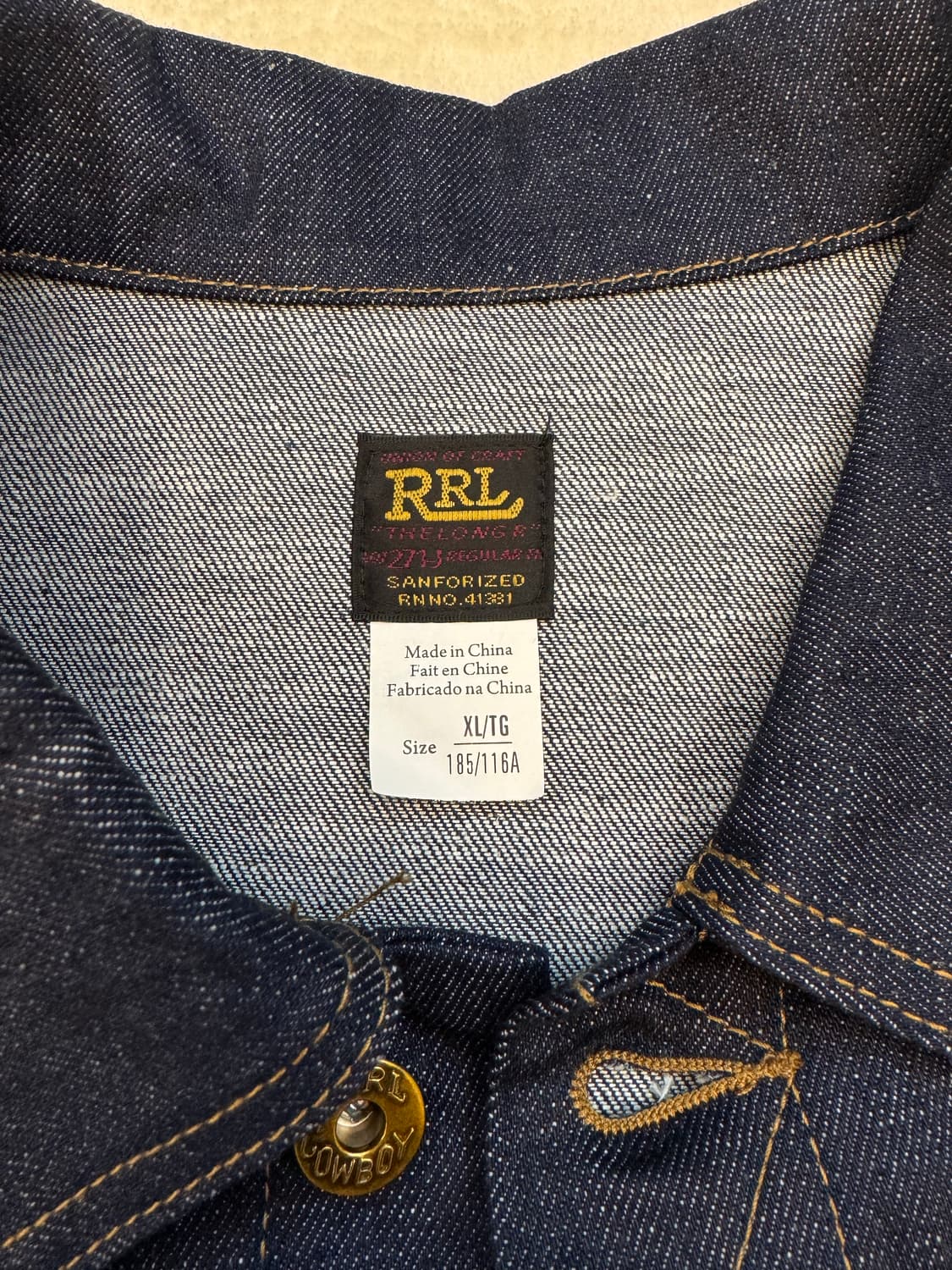 더블알엘 lot 271 xl 진청 상품이미지4