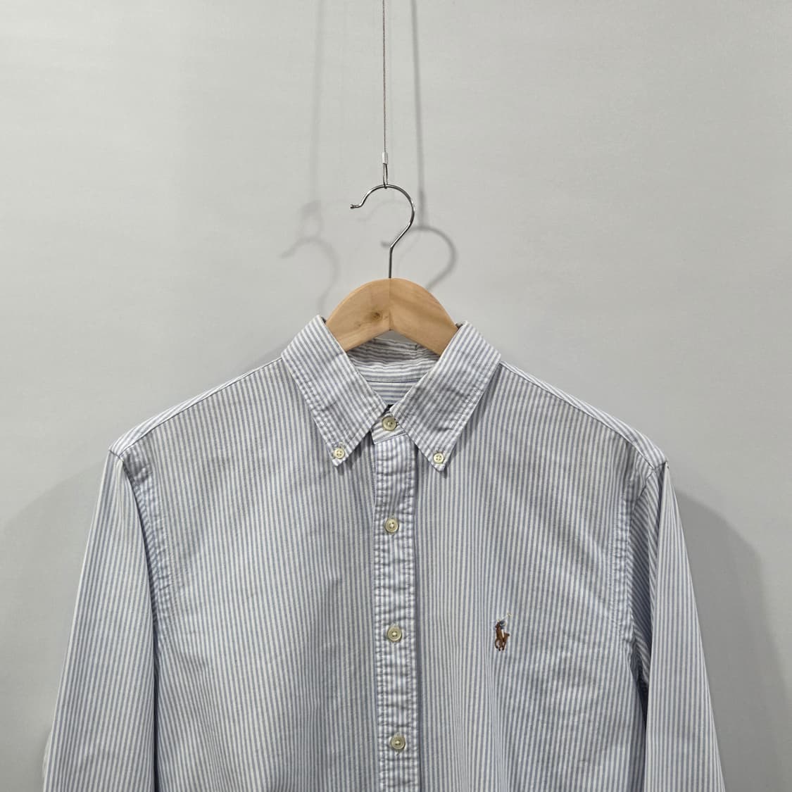 폴로랄프로렌 버튼다운 스트라이프 옥스포드 셔츠 M 상품이미지2