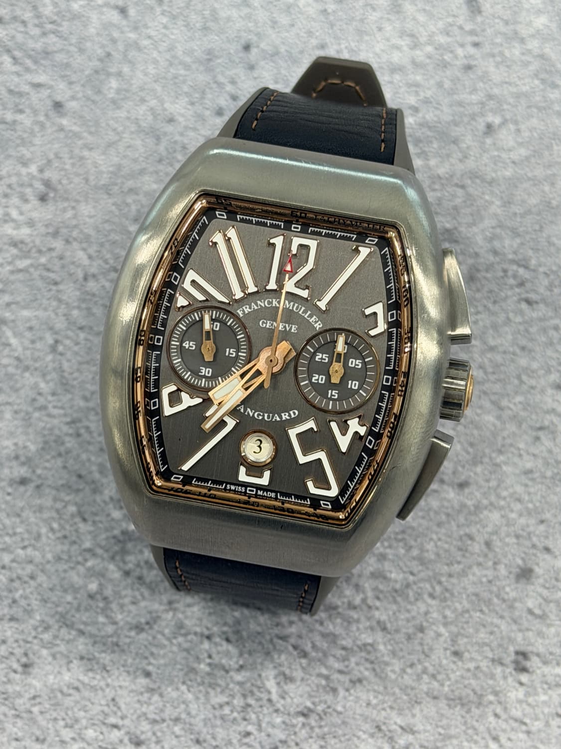 프랭크뮬러 뱅가드 크로노 18K 콤비 시계 판매합니다. 상품이미지1