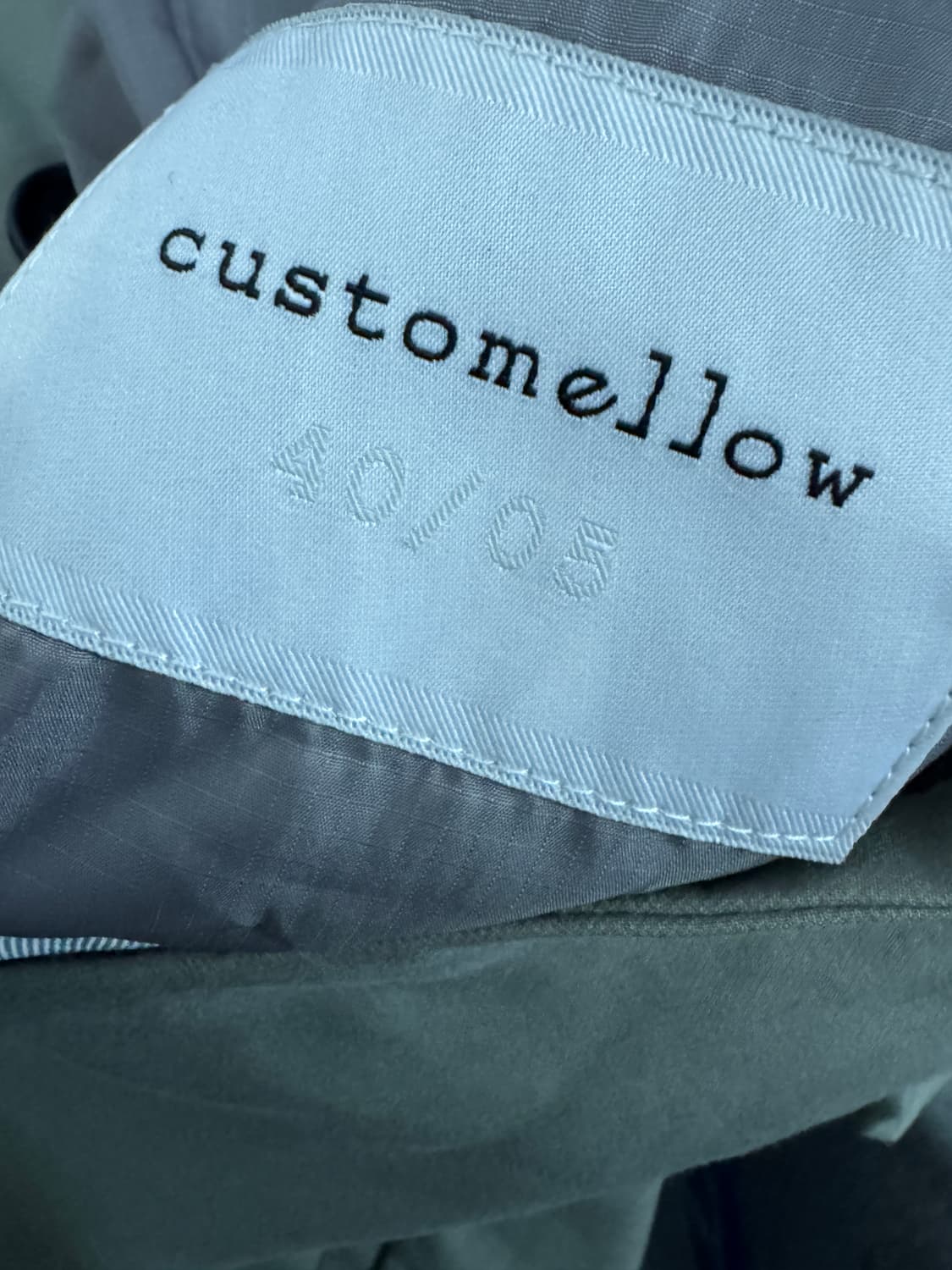 코오롱 커스텀멜로우 코튼 린넨 하프 코트 자켓 XL 상품이미지4