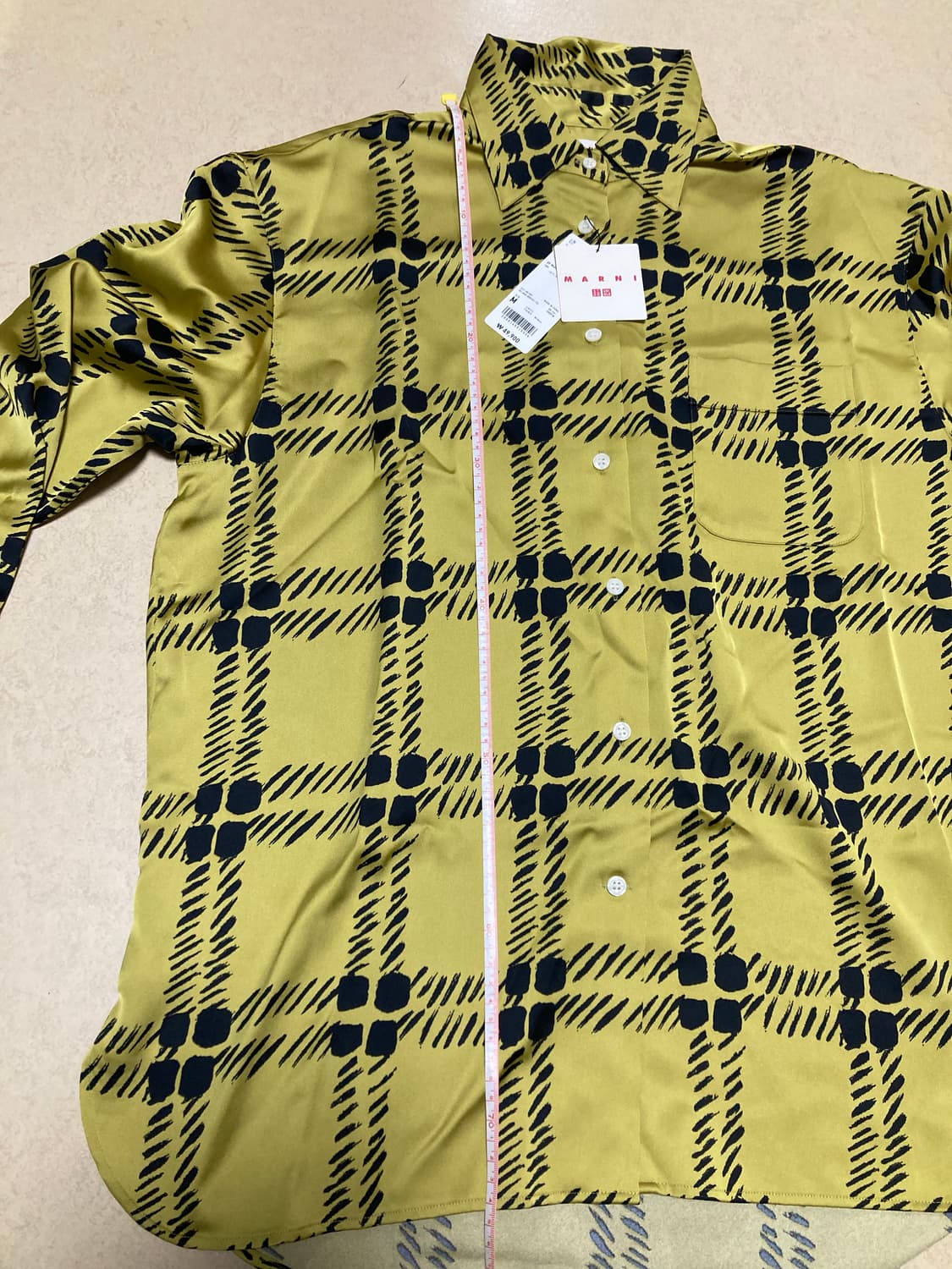 유니클로 마르니 오버사이즈 셔츠 (M 새상품) 입니다. 상품이미지1