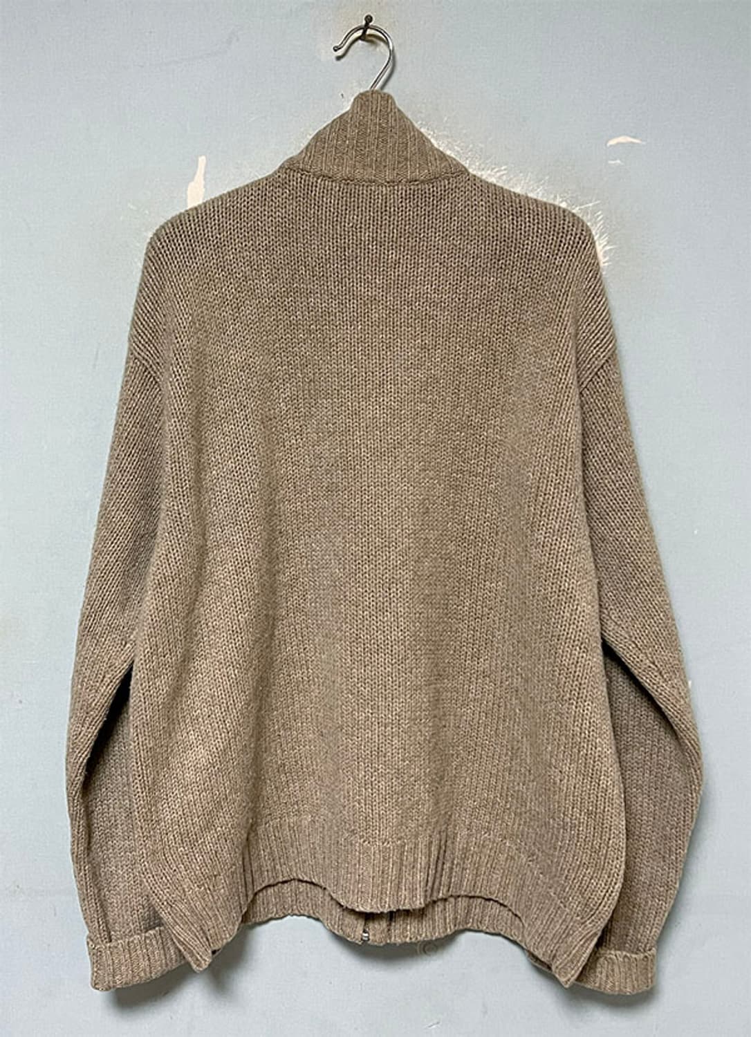 POLO 남자 니트집업 울 가디건 겨울 XXL 110 상품이미지2