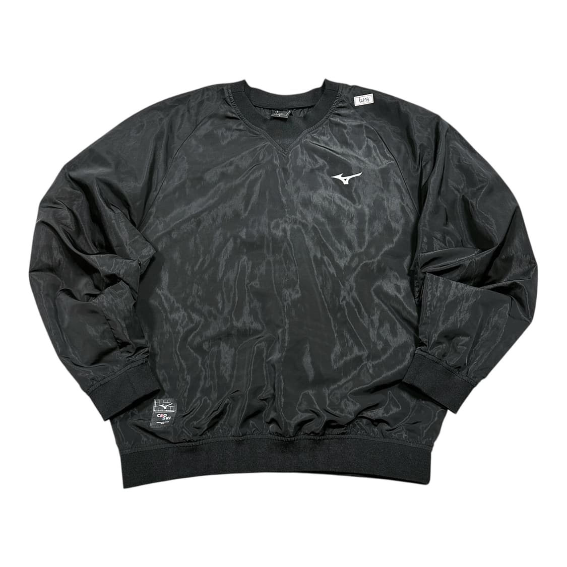 ✨ (바배) 미즈노 크로스키 우븐 블랙 웜업 바람막이 상품이미지2