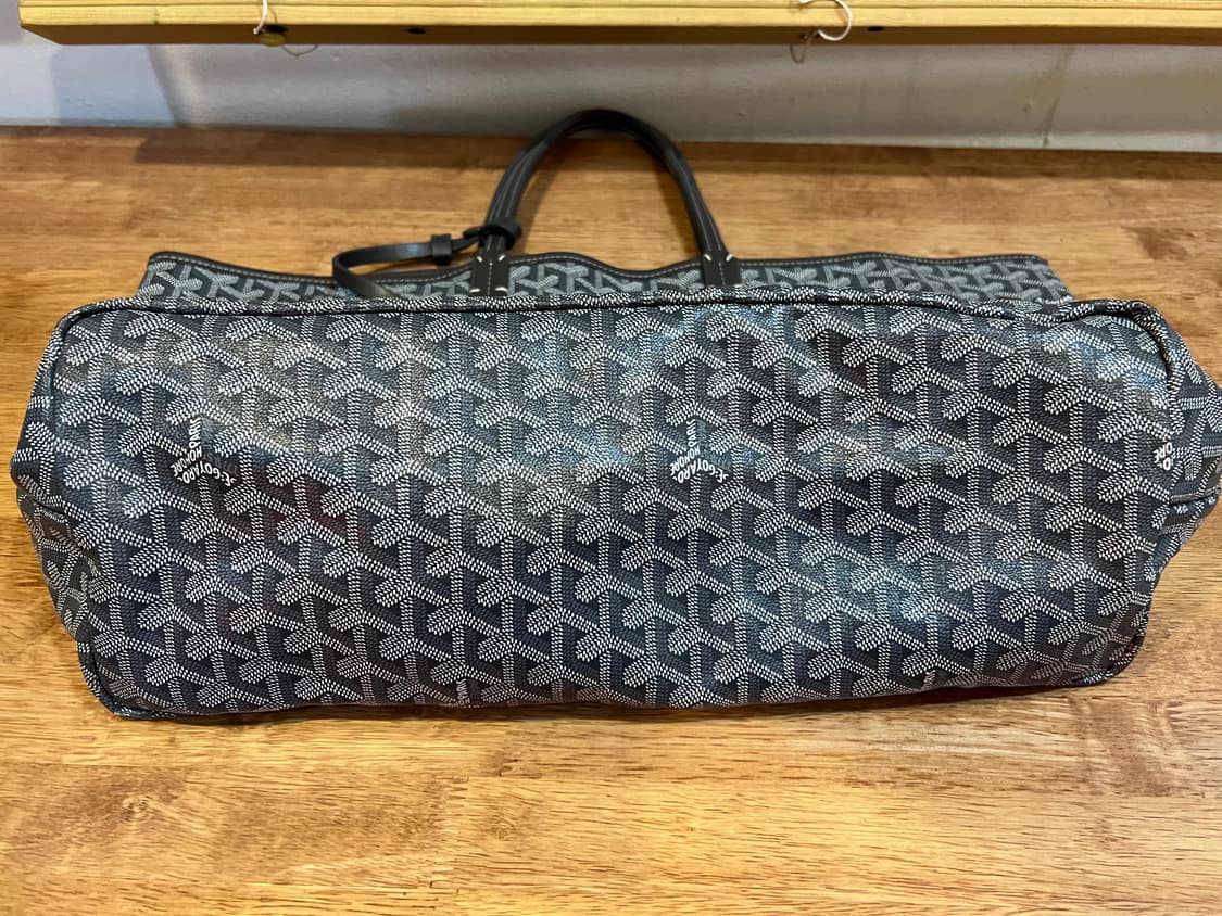 패턴프린트 그레이 숄더백 빅쇼퍼백 상품이미지3