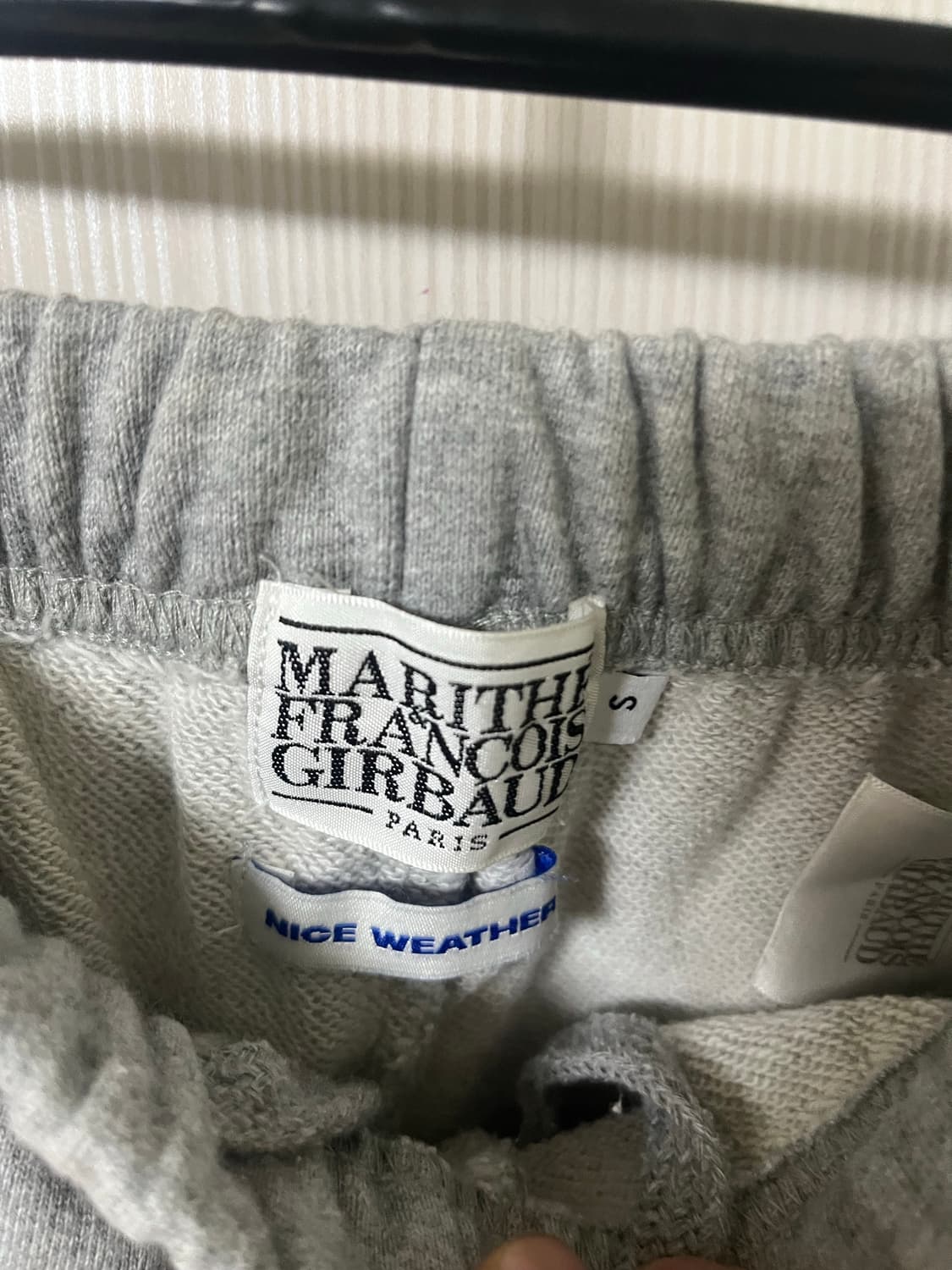 마리떼X나이스웨더 조거 팬츠 S 상품이미지3