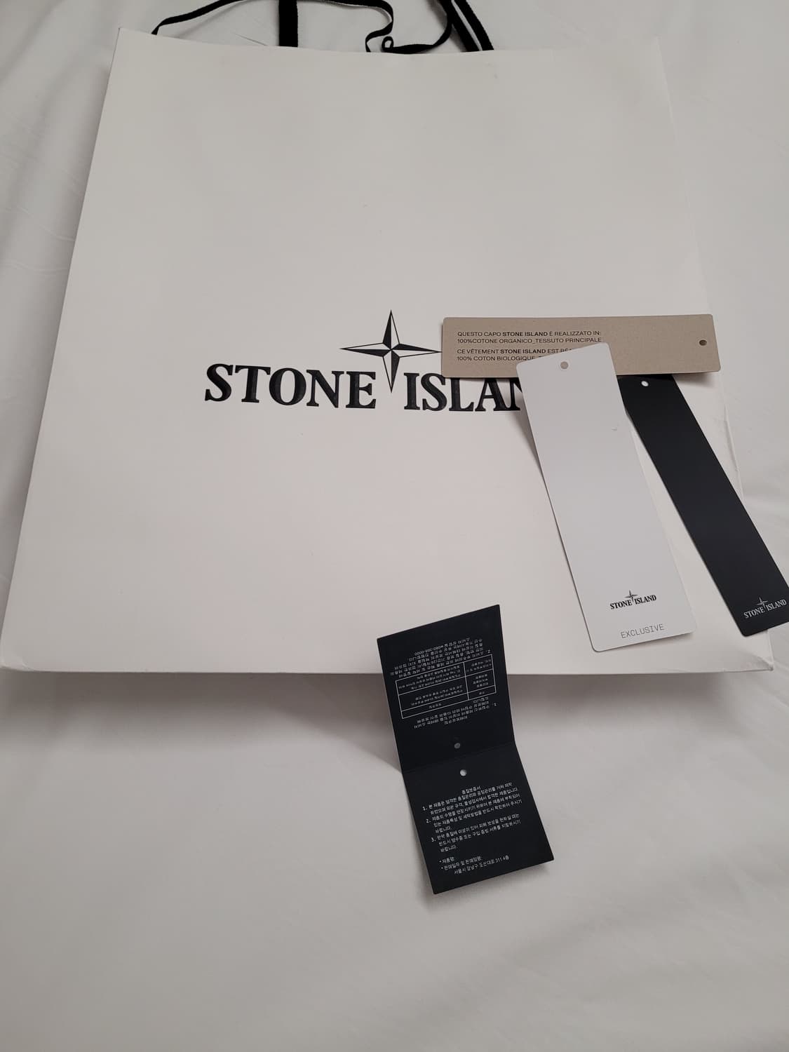 (미사용,새상품 )스톤아일랜드 레글런 맨투맨 상품이미지8