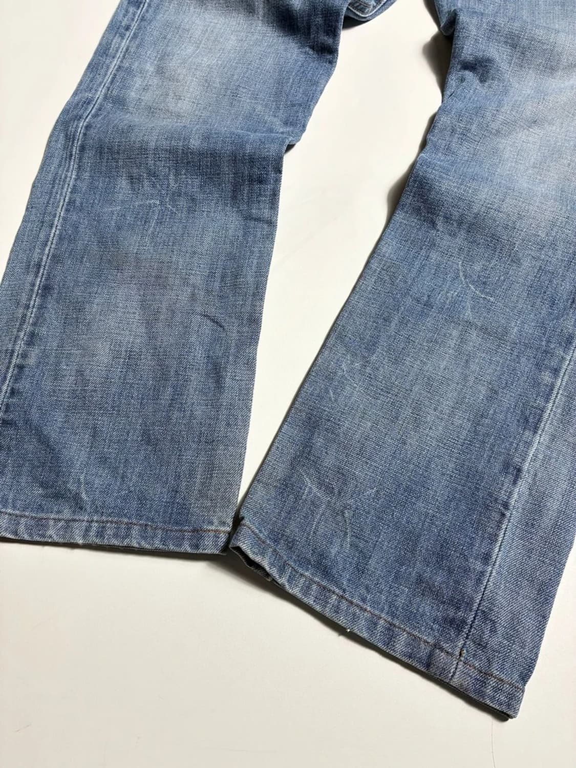 폴로 랄프로렌 빈티지 중청 워싱 데님 팬츠 R2020 상품이미지4