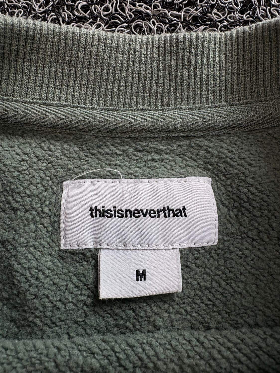 디스이즈네버댓 해비코튼 빅로고 크루넥 3800 상품이미지3