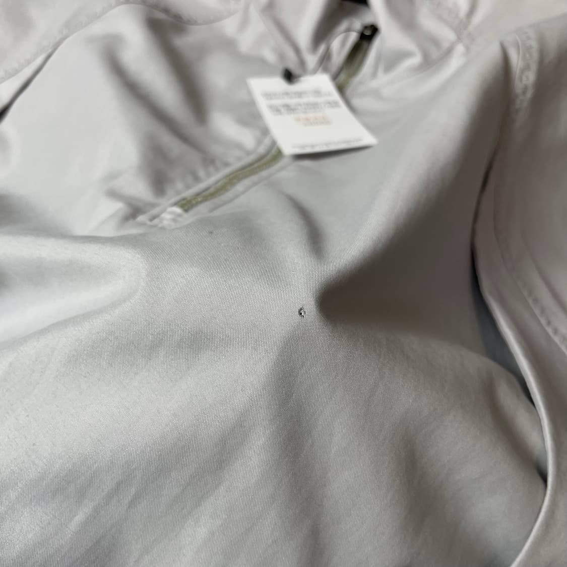 아디다스 아이보리 나일론 아노락 자켓 M  상품이미지5