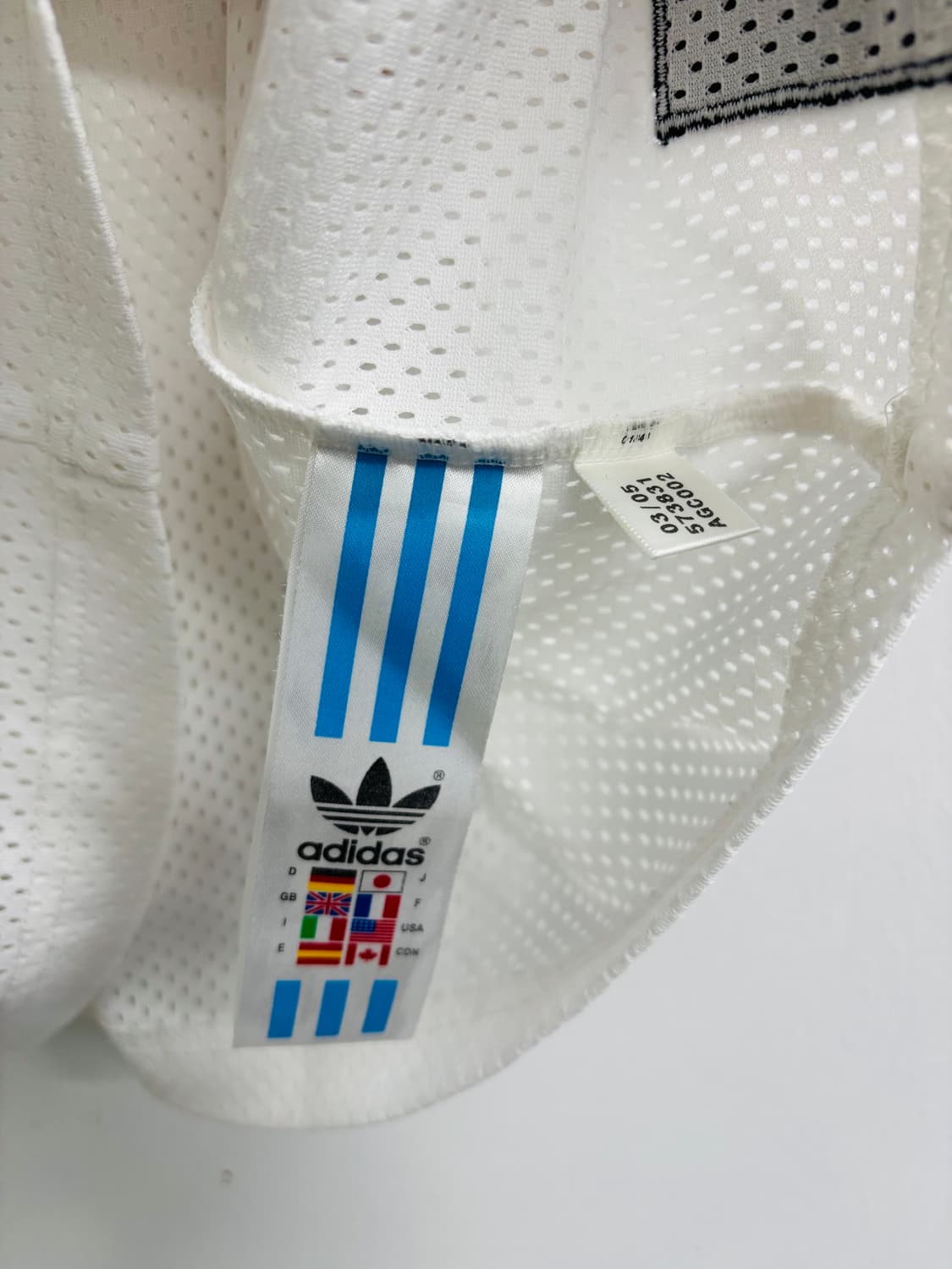 아디다스(adidas) 트레포일 빅 로고 메쉬 져지 티셔츠 상품이미지4