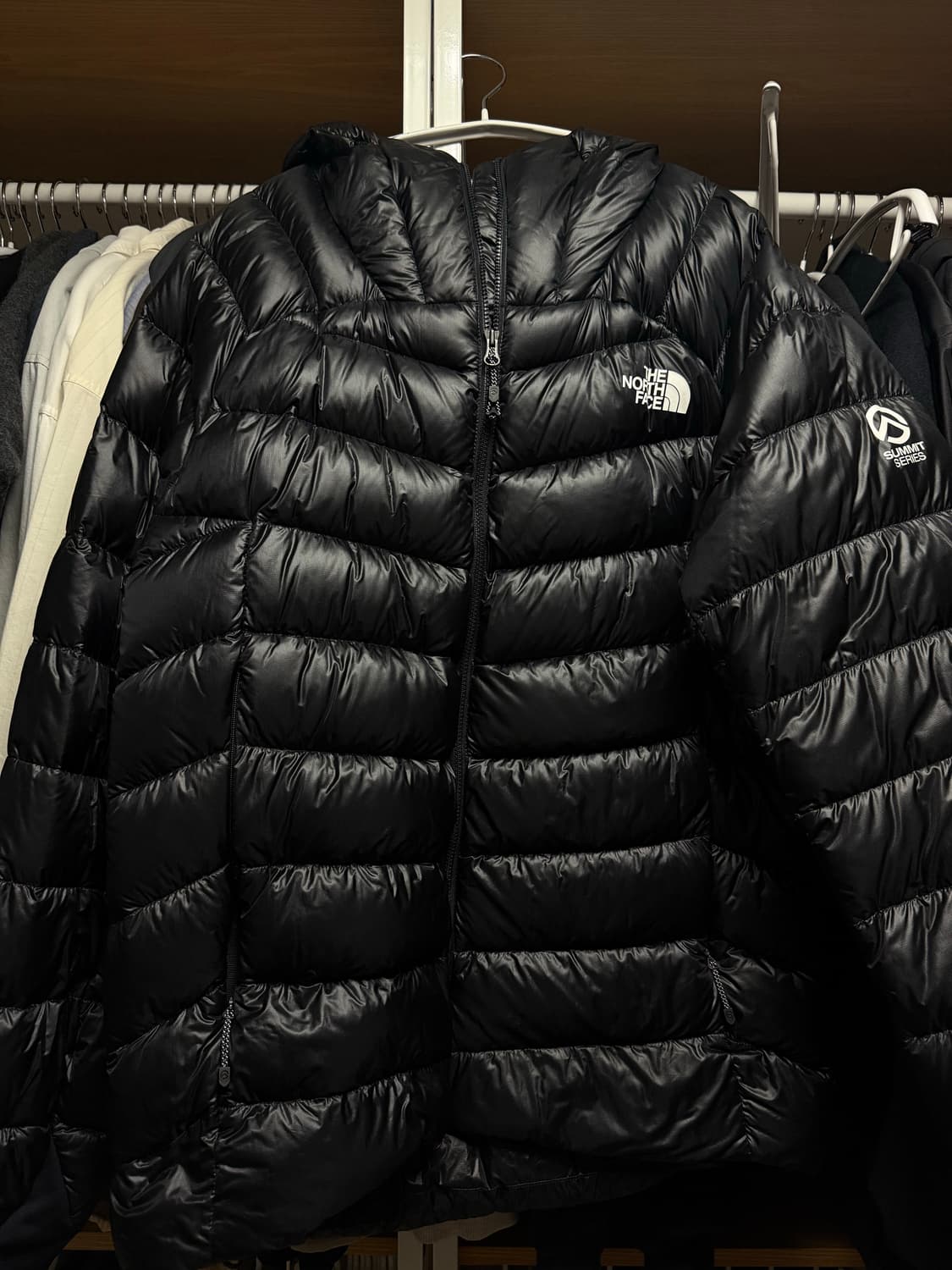 노스페이스 써밋 마테호른 RDS 다운 자켓 리얼 블랙 상품이미지2