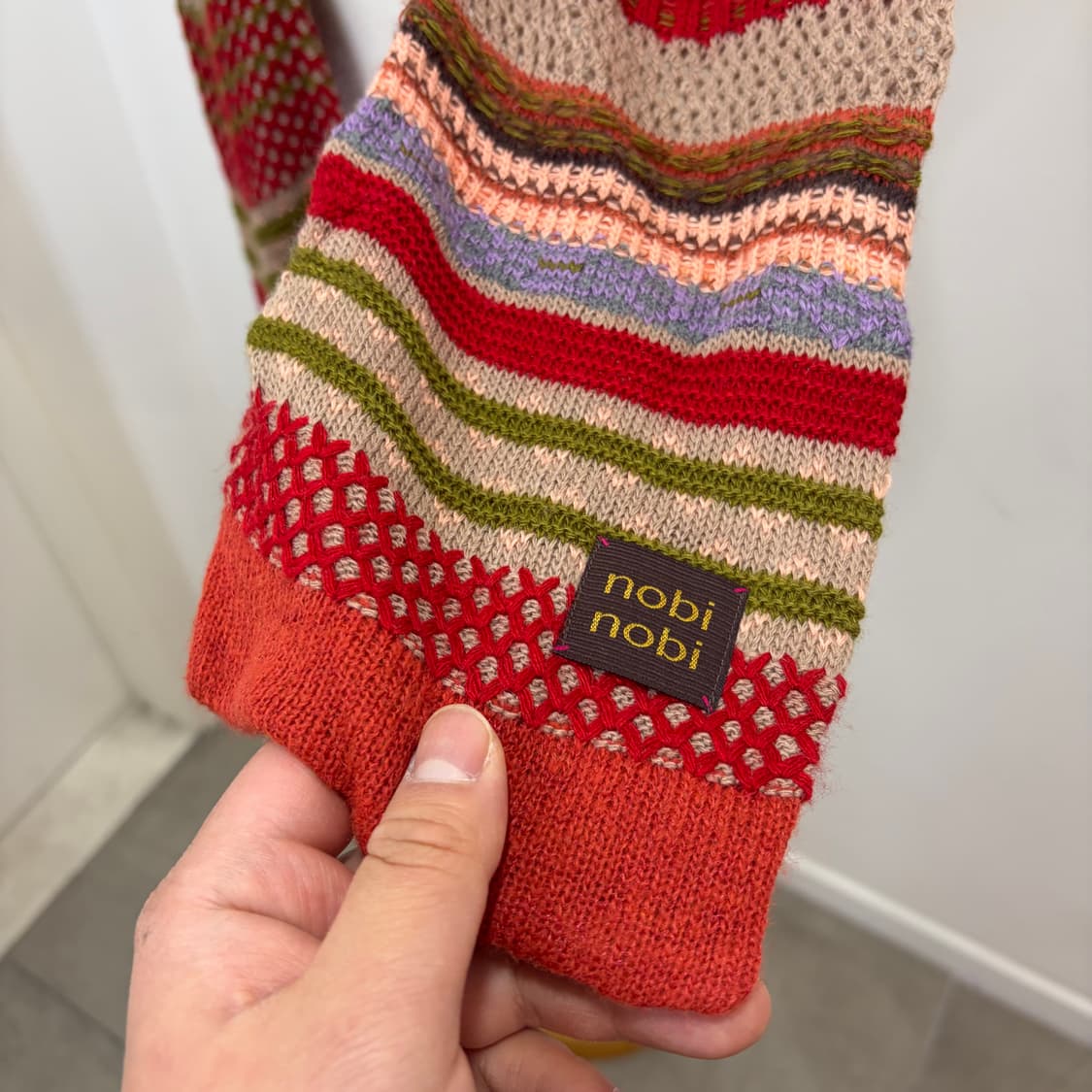 빈티지 모리룩 니트 머플러 목도리 상품이미지3