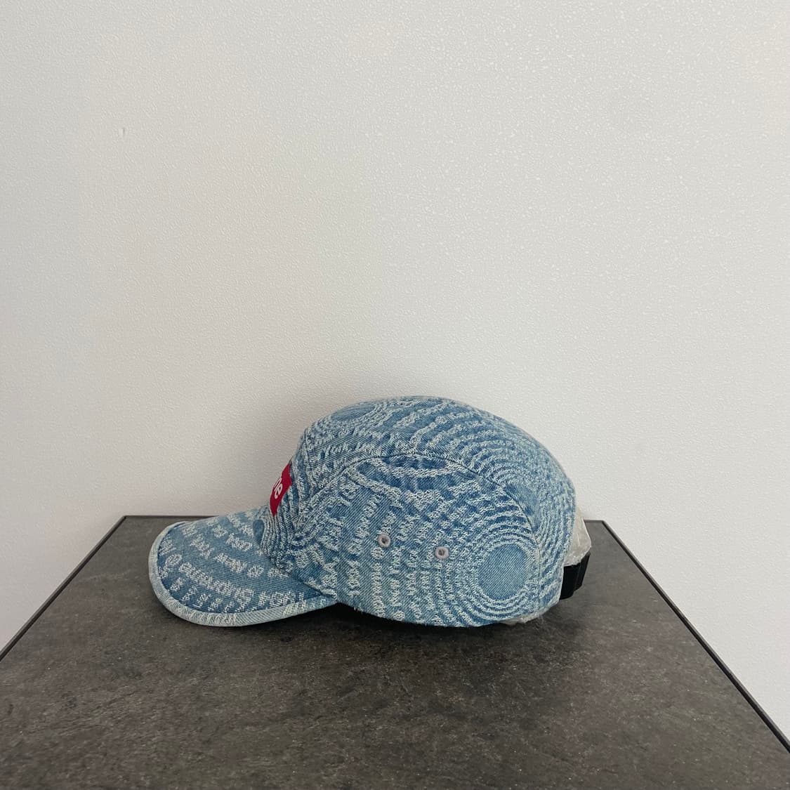 (OS) 슈프림 박스로고 캠프캡 모자 데님 상품이미지2