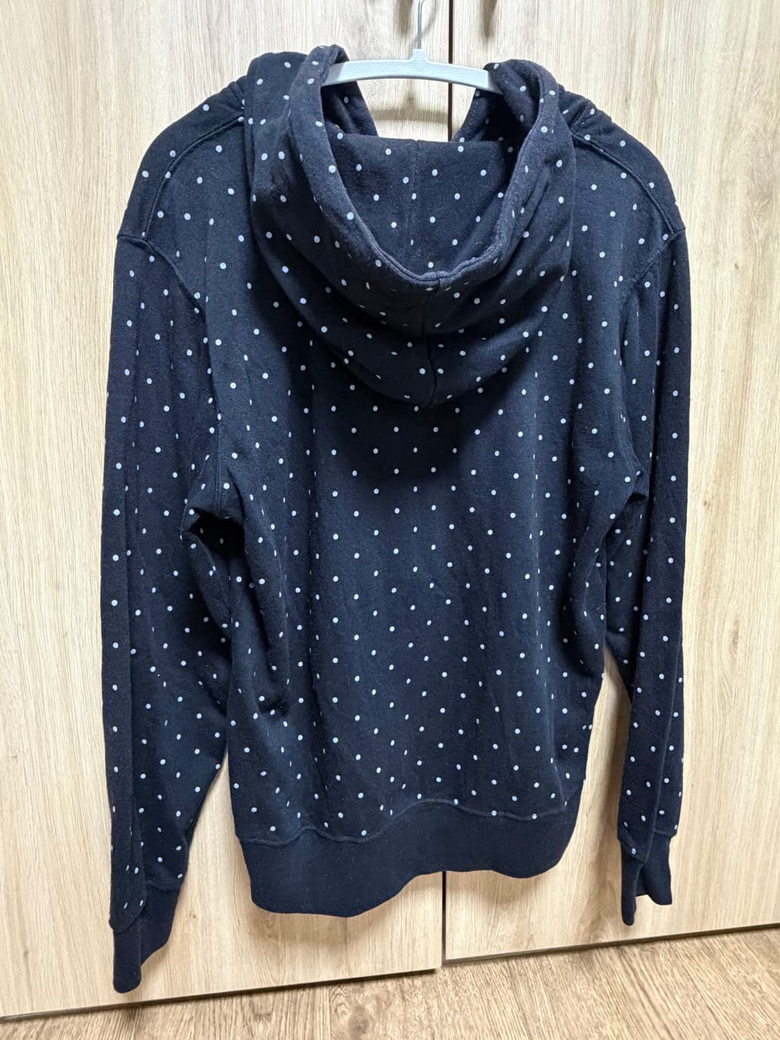 global work 모리걸 도트 후드집업 하구미 스즈코 상품이미지5