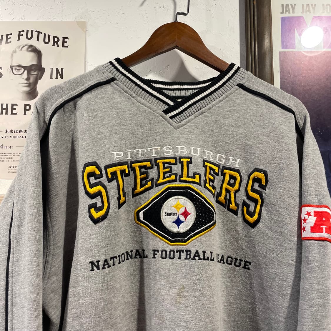 90s 리 피츠버그 스틸러스 스웻셔츠 맨투맨 2XL 상품이미지4