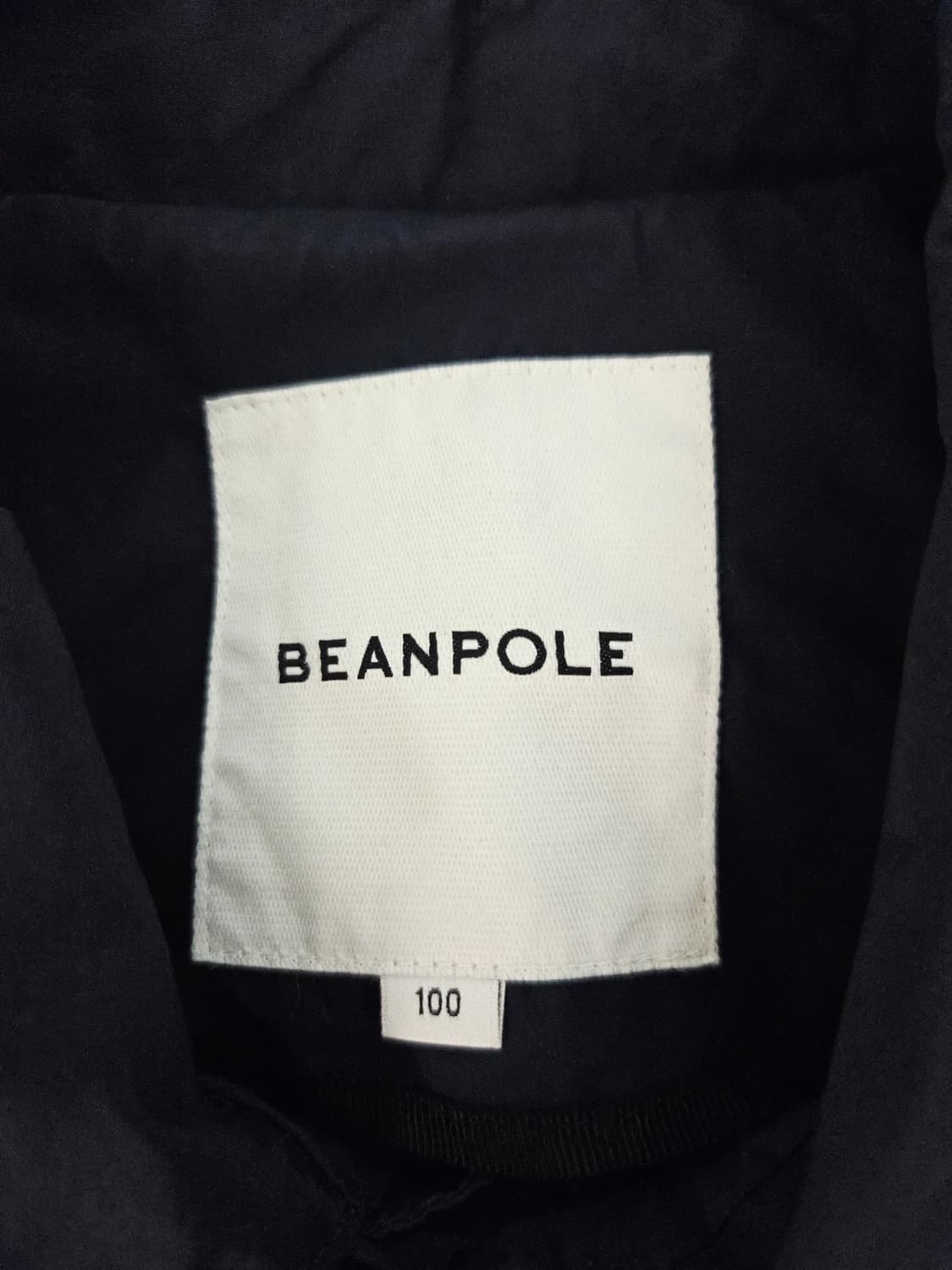 BEANPOLE 빈폴 네이비 히든버튼 맥코트 상품이미지6