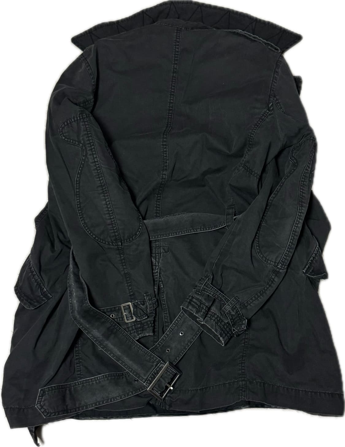 디젤 데님 밀리터리 트렌치코트 L 상품이미지3