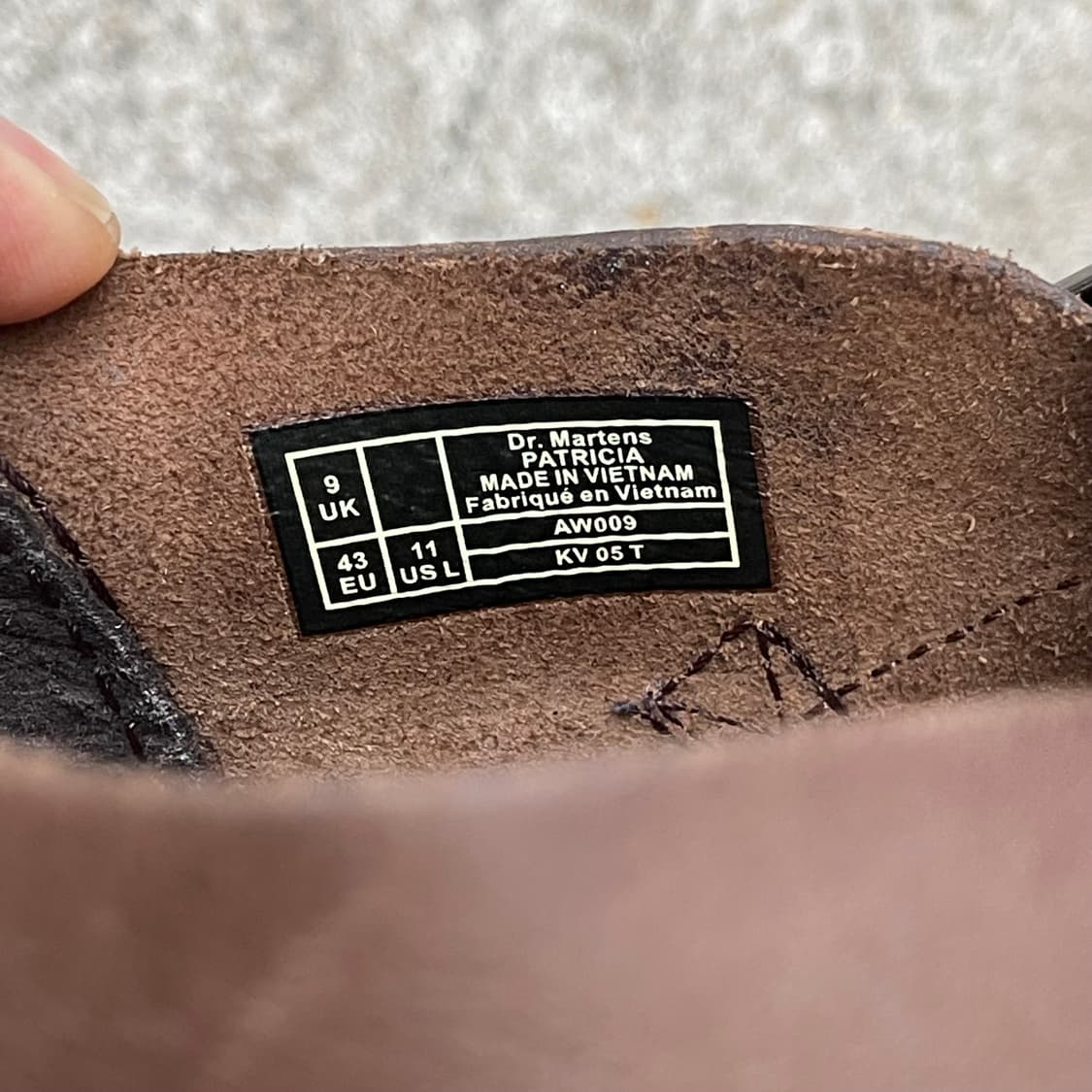 [9UK] 닥터마틴 패트리샤 브라운 (280~285) 상품이미지8