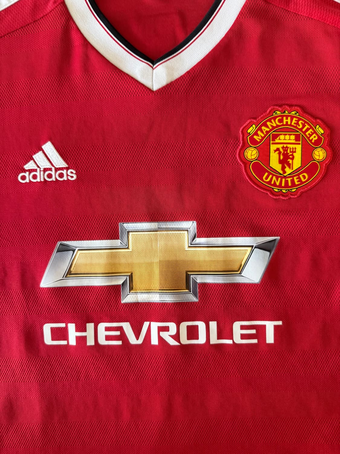 [L/105]15-16 맨유 홈 캐릭 유니폼 AC114 상품이미지3