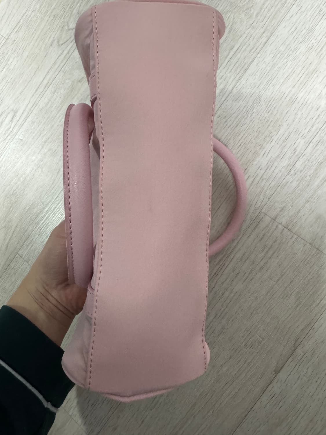 마뗑킴 베이비 스포티 토트백 연핑크 (초창기제품입니다) 상품이미지5