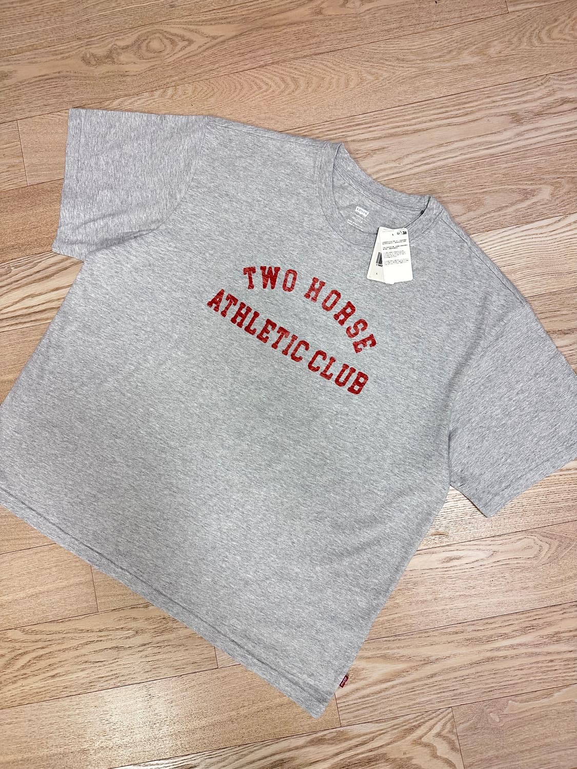 리바이스 반팔 티셔츠 그레이 GRAPHIC BOXY FIT T-SHIRT 상품이미지4