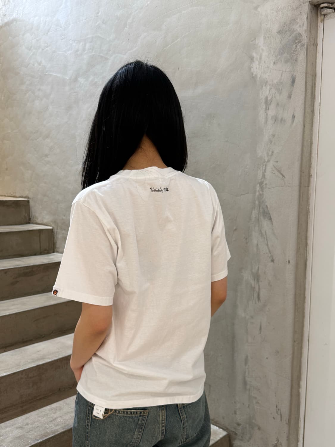베이프 베이비 마일로 쿠마 캐릭터 티셔츠  상품이미지2