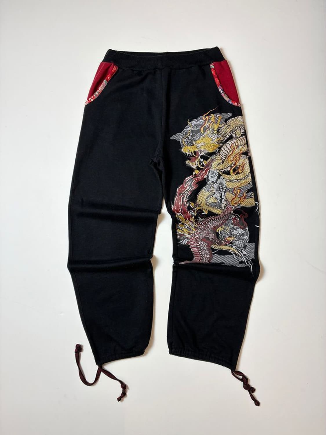 Selected 00's 재팬 오리엔탈 드래곤 자수 팬츠 PN8851 상품이미지1