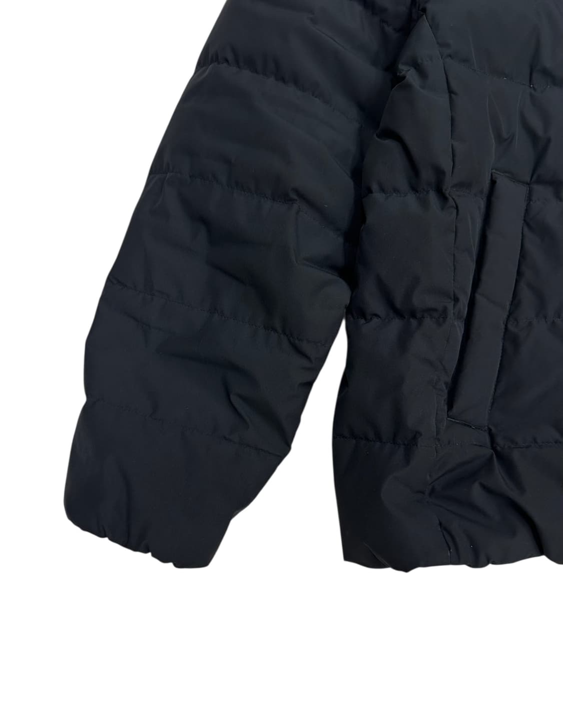 뉴발란스 구스다운 경량패딩 블랙 (L) 상품이미지5