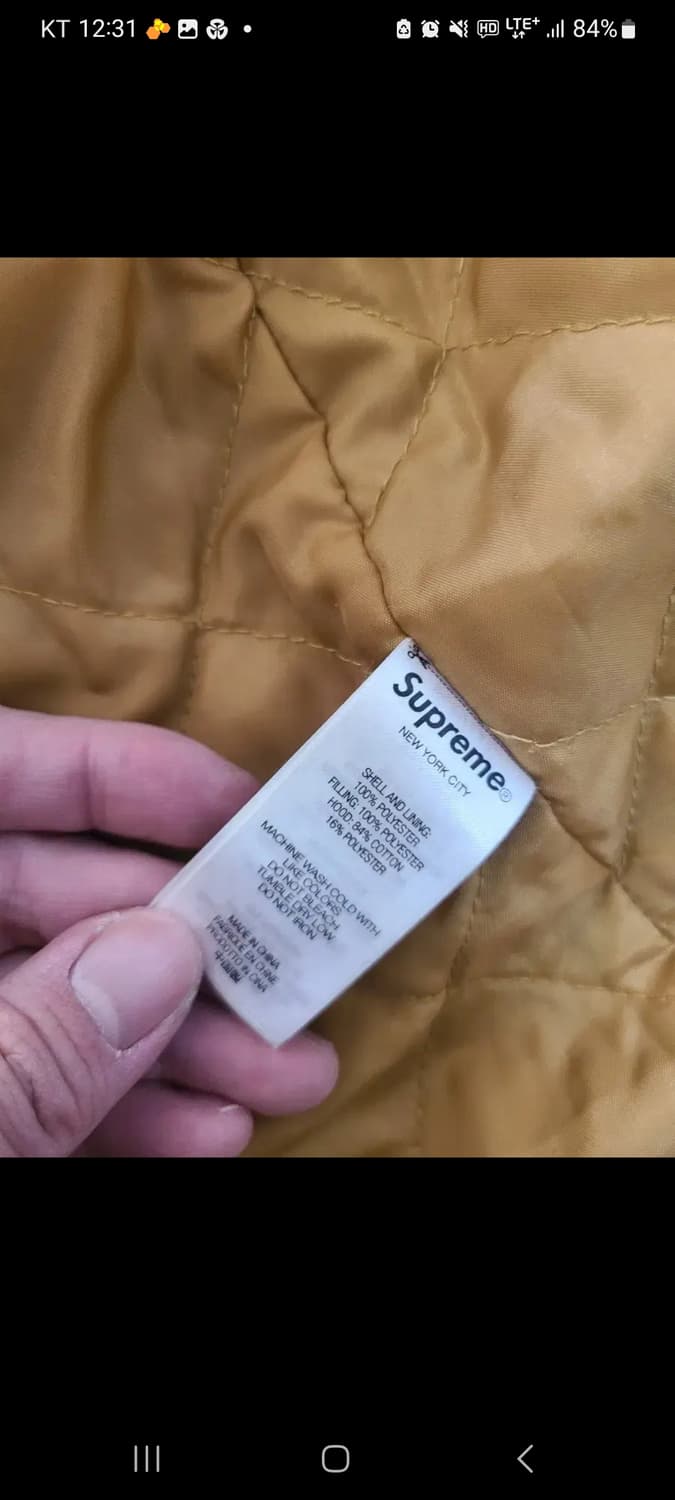 슈프림 레오파드 플리스 xl 상품이미지4