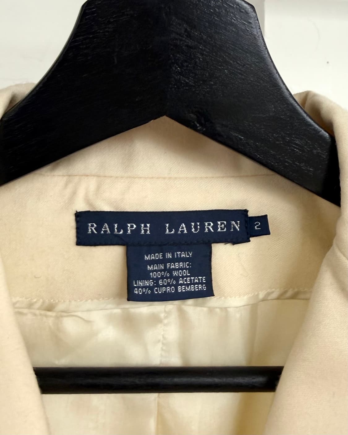 랄프로렌 크림 불리온 자카드 블레이저 상품이미지7