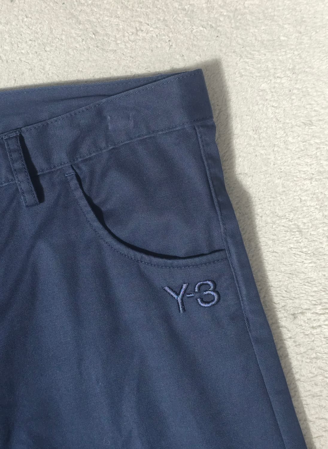 Y-3 요지야마모토 버튼 디테일 코튼 팬츠 M 상품이미지1