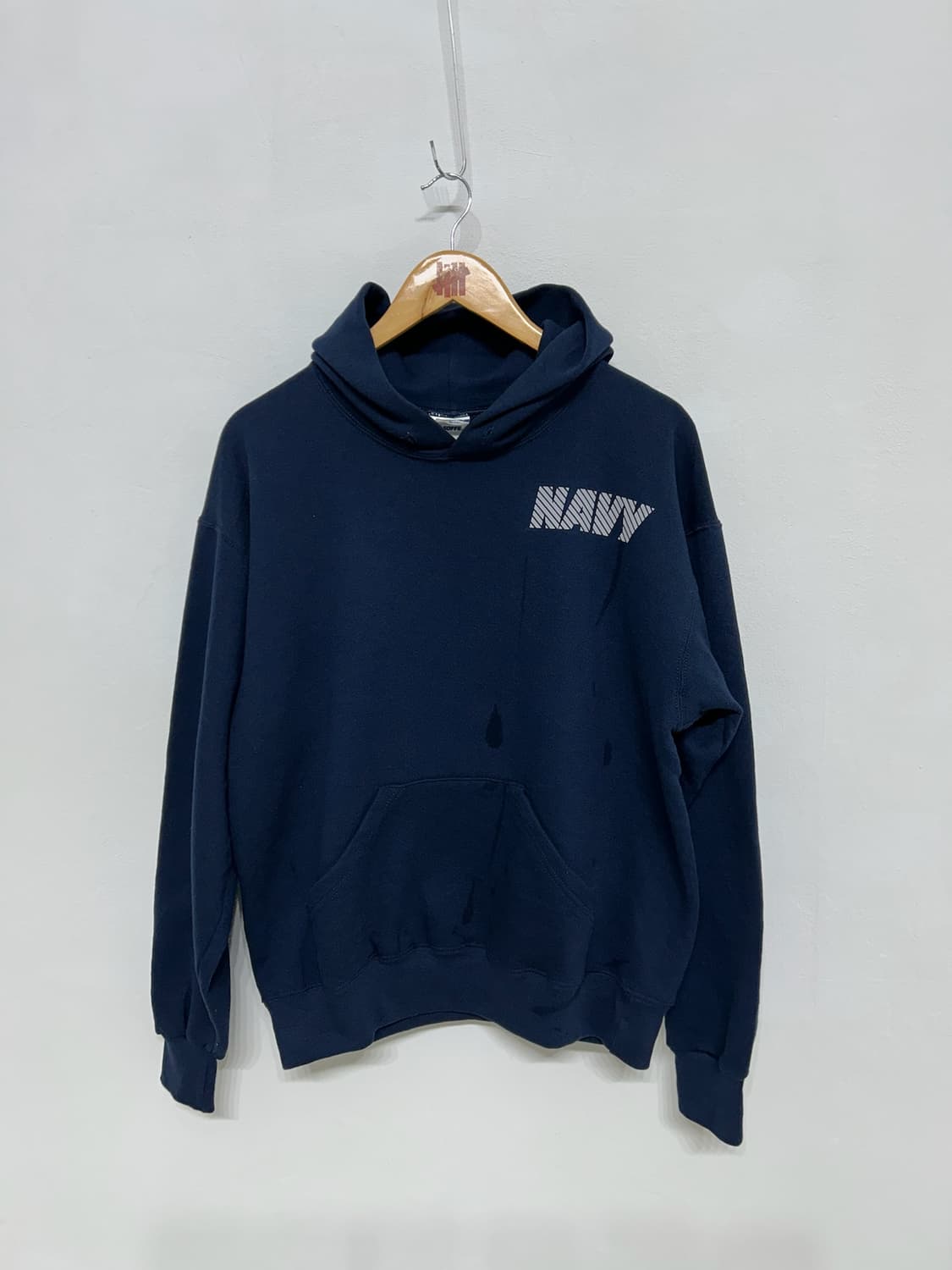 90's soffee us navy pullover hoodie 상품이미지1