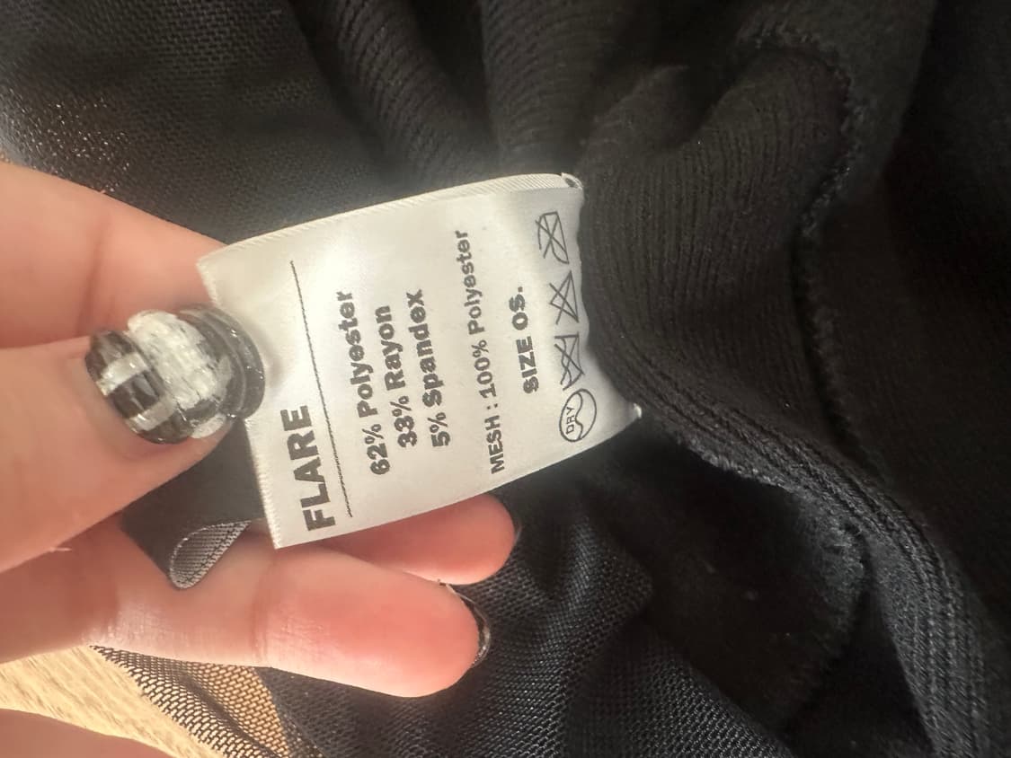 Peer Flare up 발레리나 매쉬 탑  상품이미지3