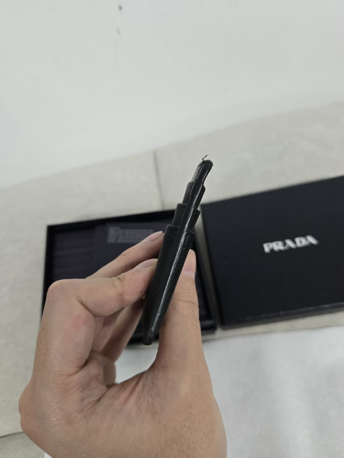 [보증서 정품]프라다 사피아노 카드지갑 상품이미지4