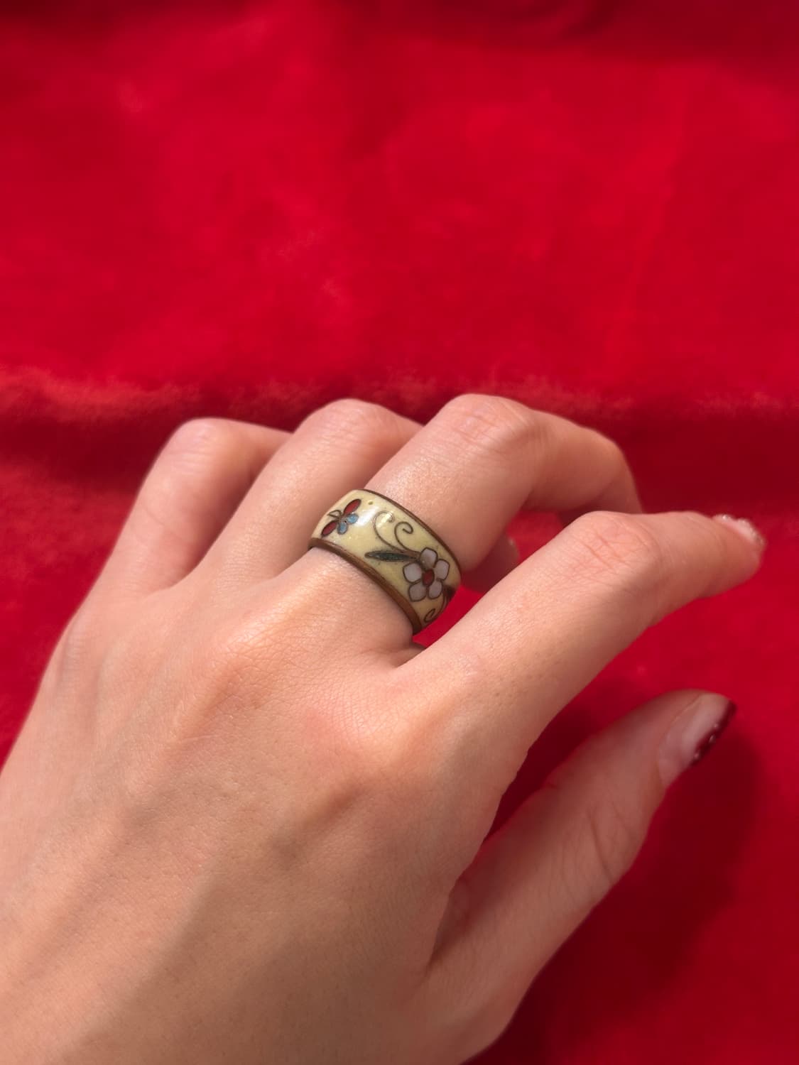 Vintage 七寶 ring 빈티지 칠보 반지 상품이미지7