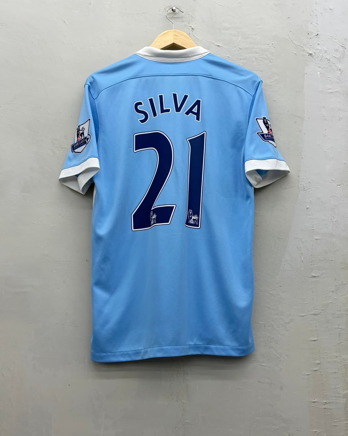 나이키 15-16 맨체스터 시티 홈 리그.ver No.21 다비드 실바 상품이미지1