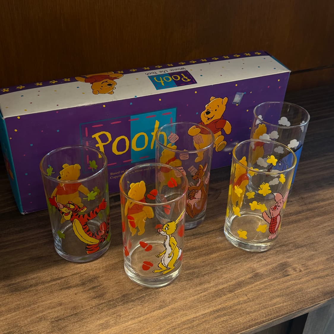 디즈니 푸우 빈티지 컵 셋트 상품이미지3