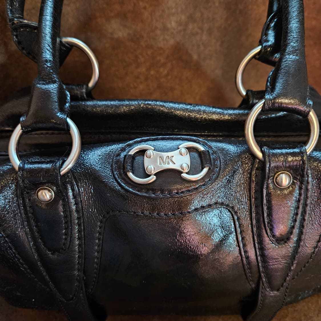 마이클 코어스 블랙 토트백 숄더백 상품이미지2