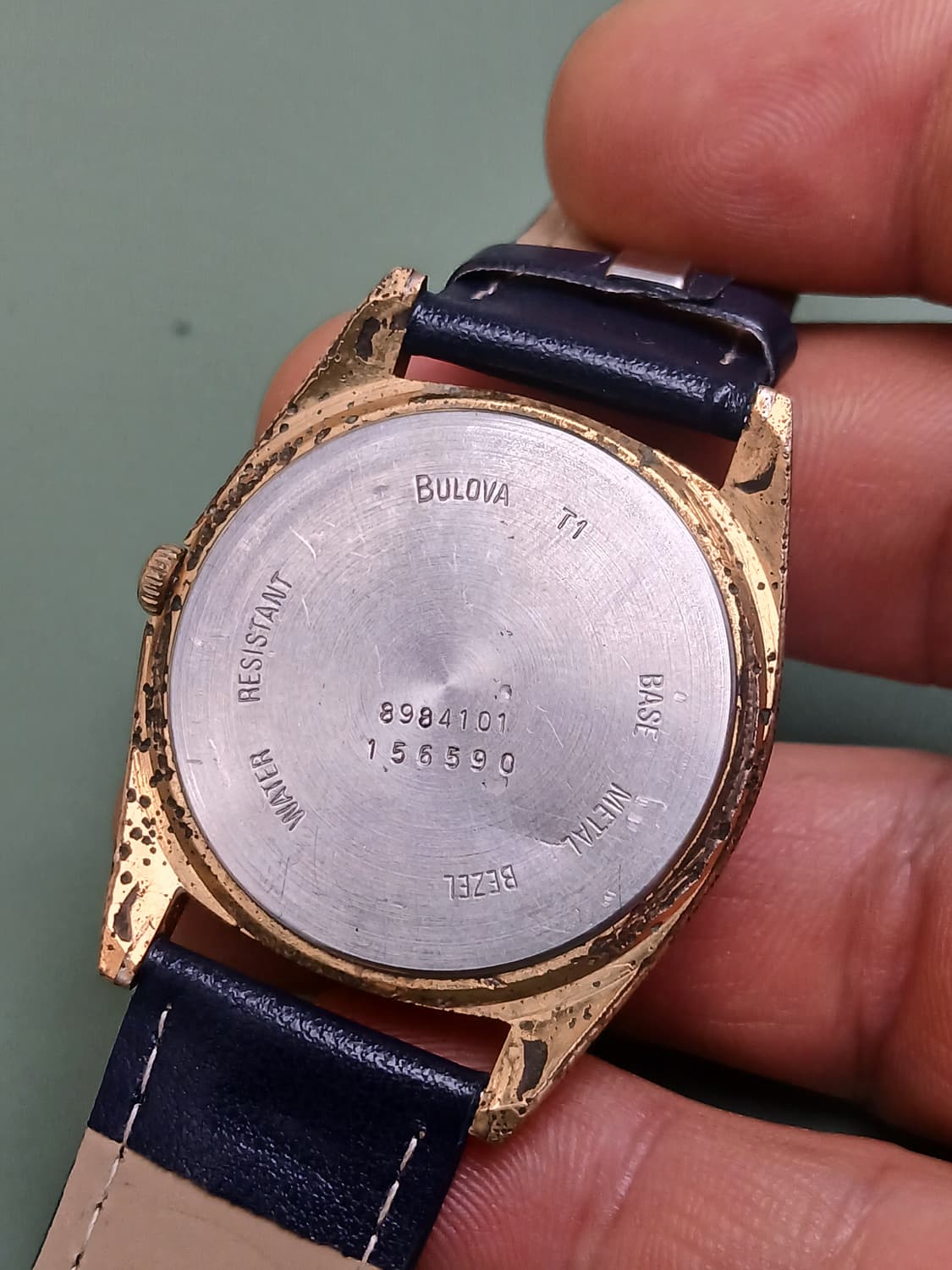 빈티지 부로바 슈퍼세빌 DAY&DATE 쿼츠시계 상품이미지4