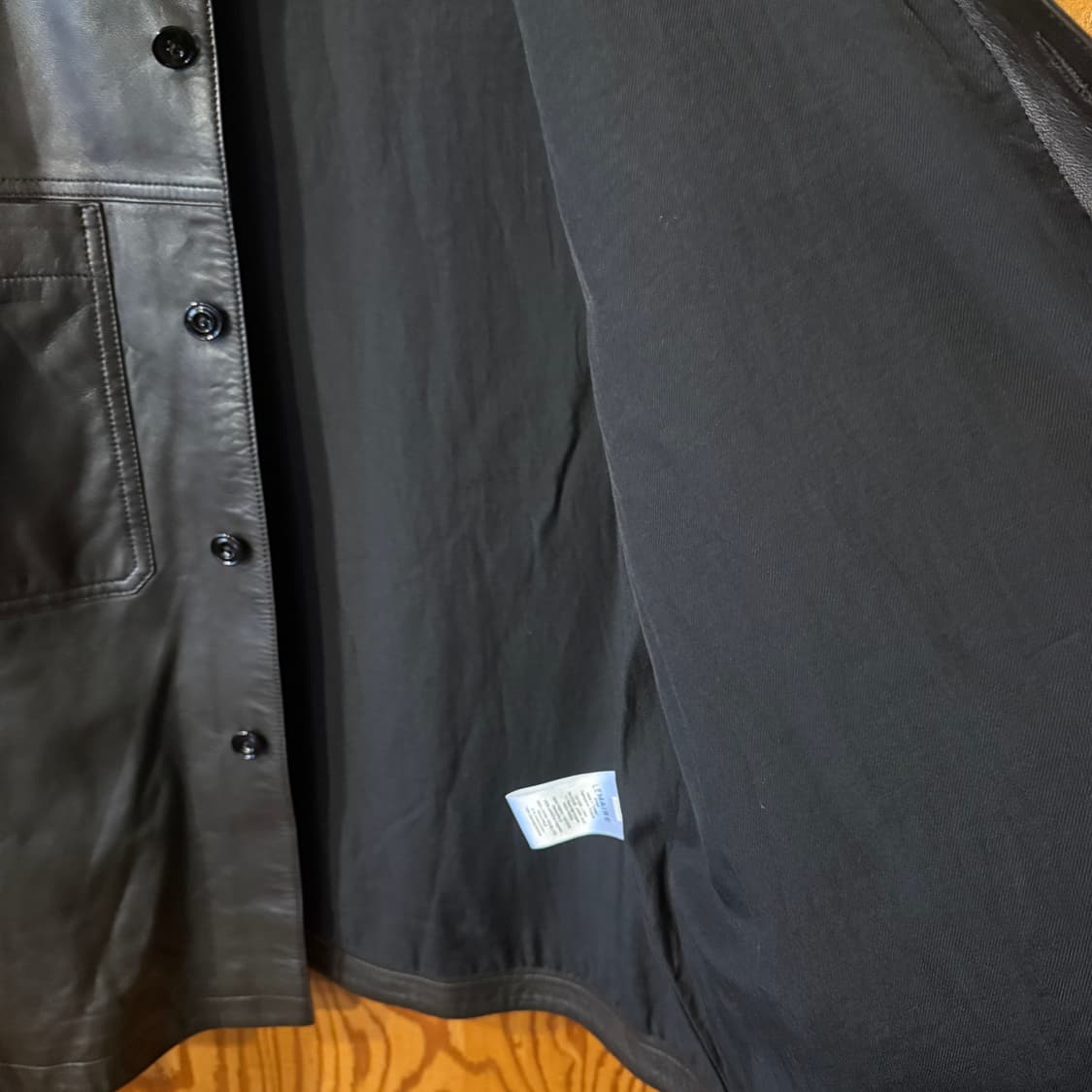 르메르 스탠드 카라 가죽 셔츠 자켓  상품이미지6