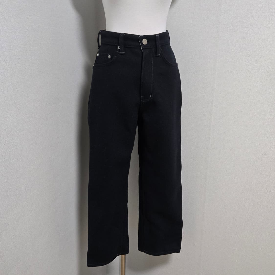 라벨아카이브 크롭 울 진 / 여성 팬츠/여성 바지  상품이미지7