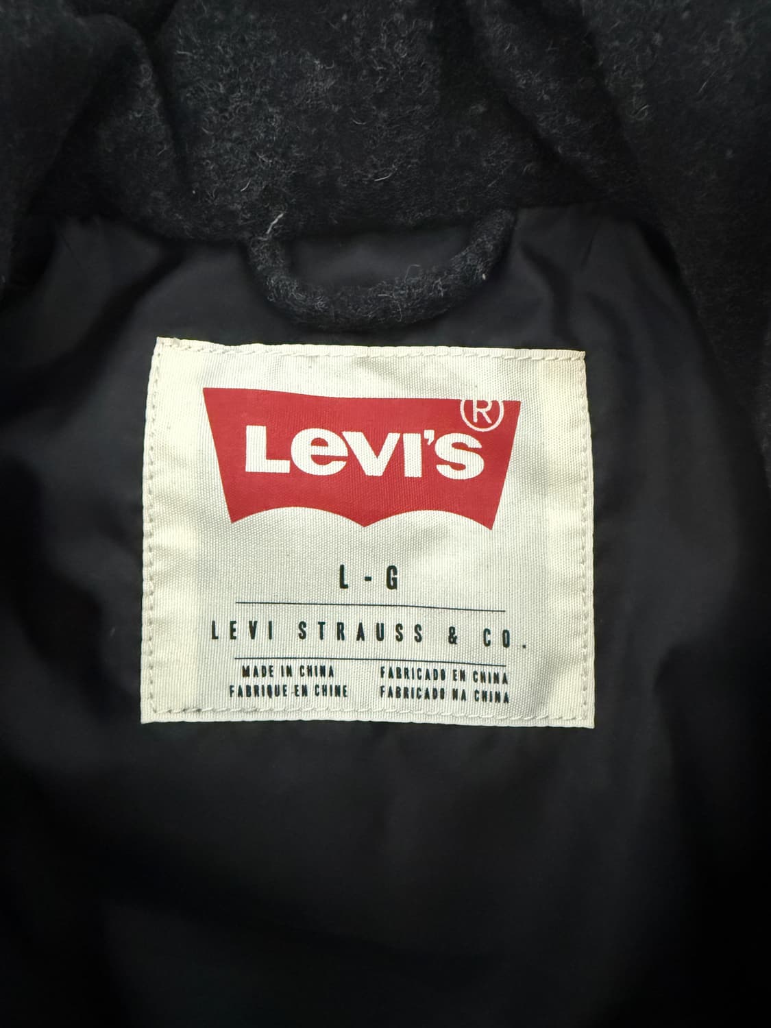 리바이스(Levi's) 울 패딩베스트 상품이미지7