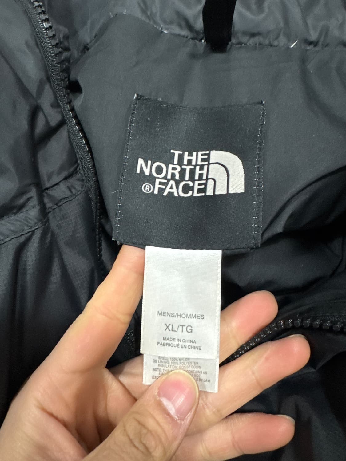 노스페이스 눕시  블랙 XL 상품이미지6