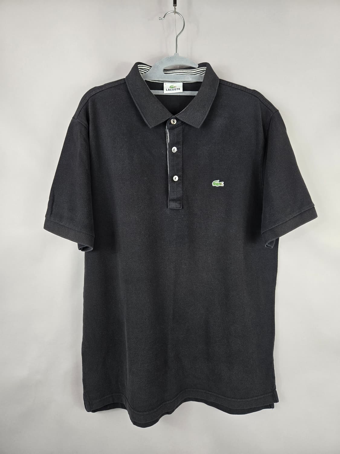 [무료배송]라코스테 5(105) 남성 PK 카라 반팔 티셔츠 카라티 블랙 상품이미지1