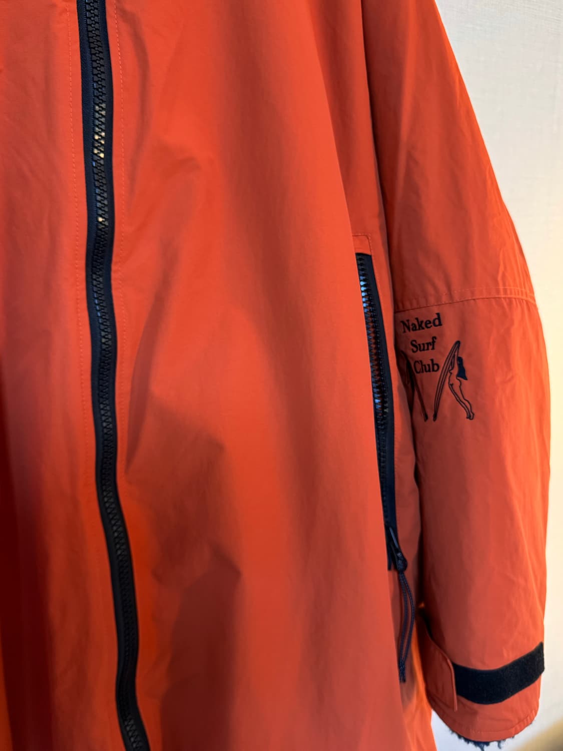 [2]네이키드 서프클럽 드라이코트 롱후리스 방수자켓 상품이미지2