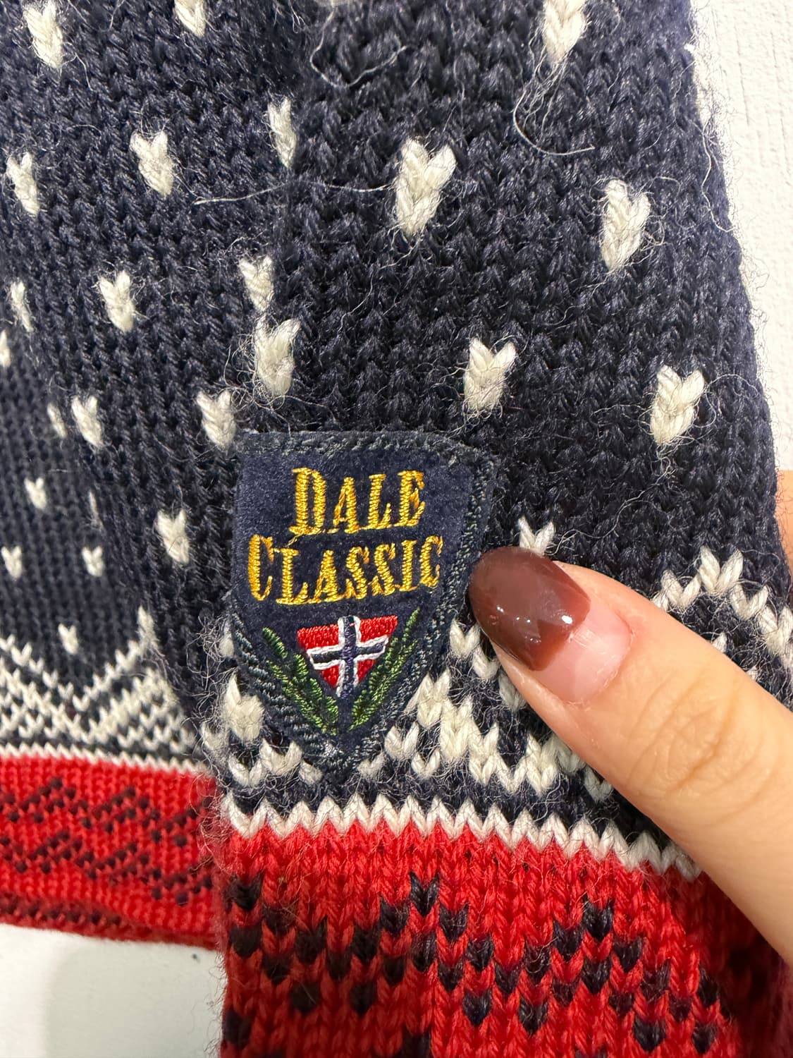 [m] Dale of norway 데일오브노르웨이 노르딕 니트  울100 상품이미지6