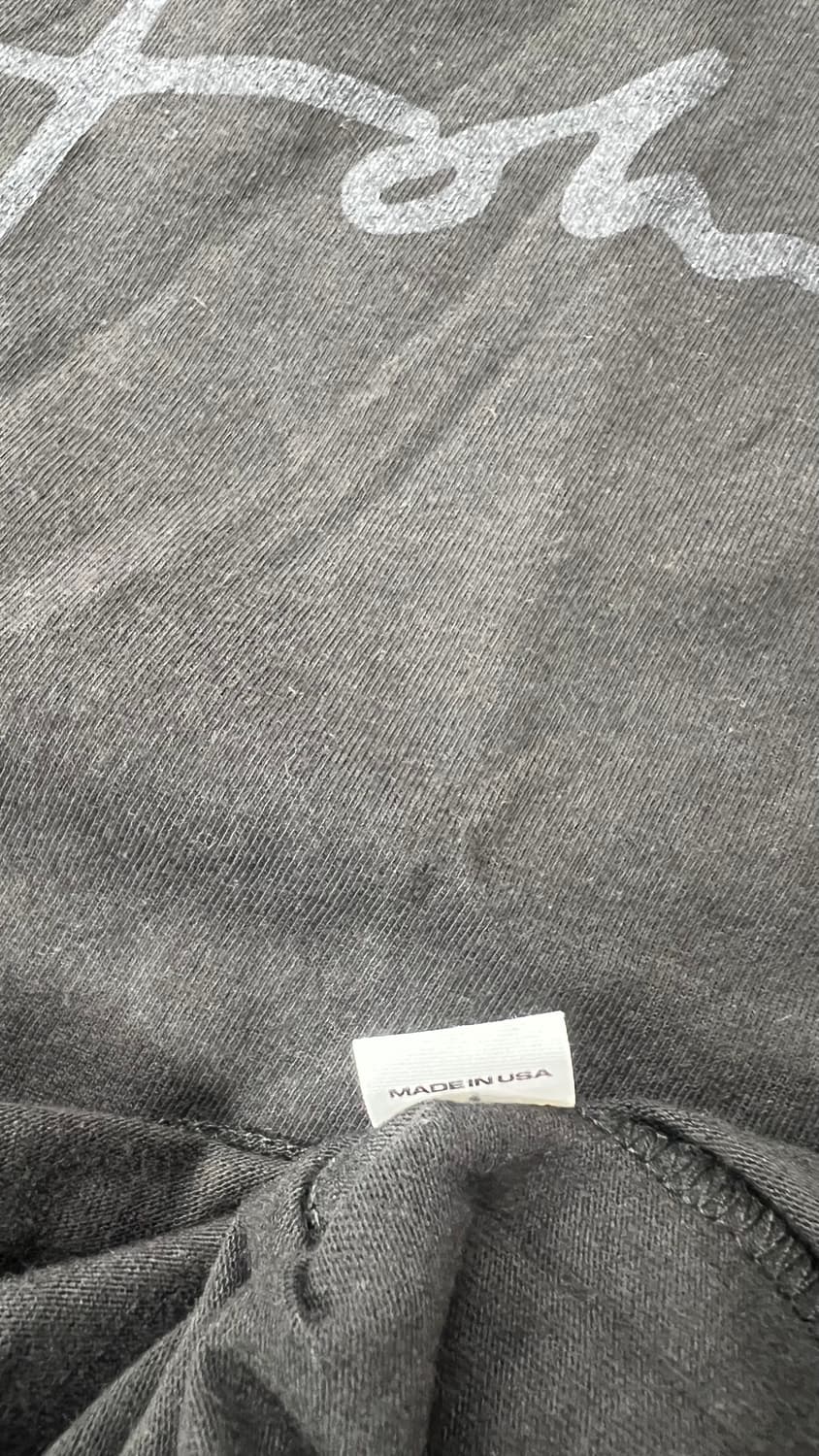 (새상품)이지 X 션존 티셔츠 블랙 1사이즈 상품이미지4