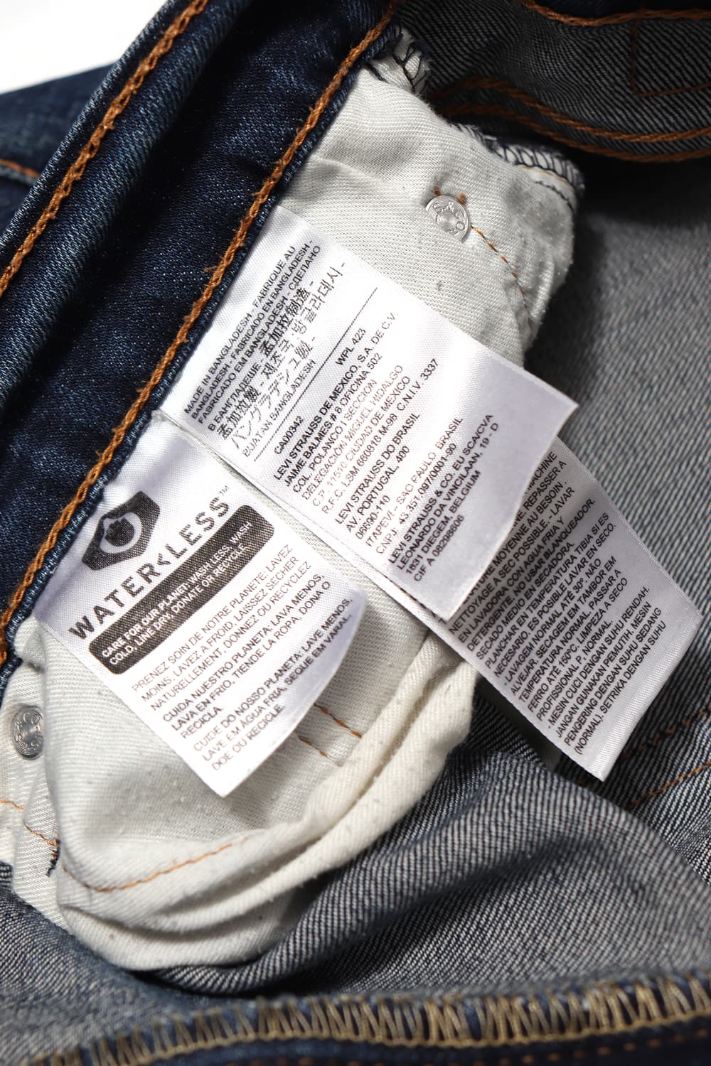 LEVIS 502 레귤러 테이퍼드 데님 팬츠 size 36 상품이미지4