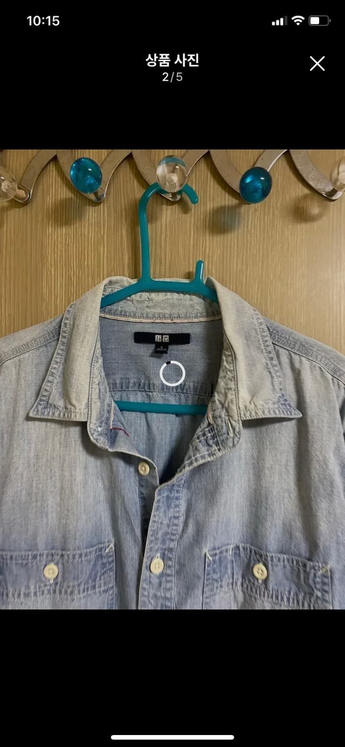 UNIQLO 유니클로 샴브레이셔츠 L사이즈 상품이미지2